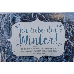 Ich liebe den Winter