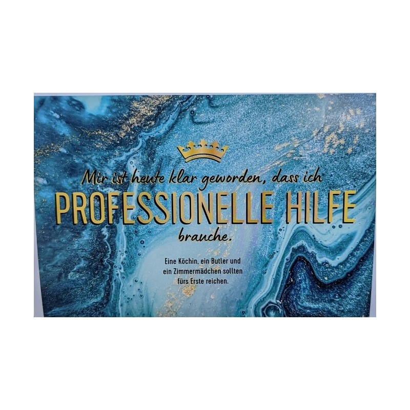 Wenn Du professionelle Hilfe brauchst