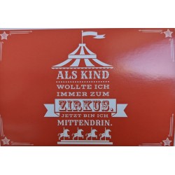 Im Zirkus mitten drin