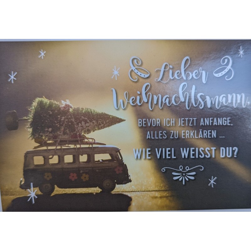 Was weiss der Weihnachtsmann